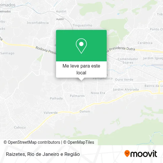 Raizetes mapa
