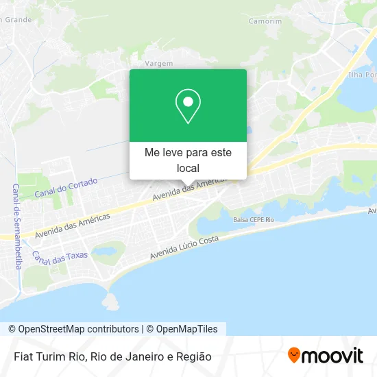 Fiat Turim Rio mapa