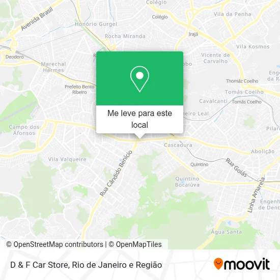 D & F Car Store mapa