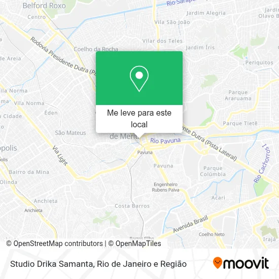 Studio Drika Samanta mapa