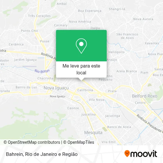 Bahrein mapa