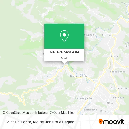 Point Da Ponte mapa