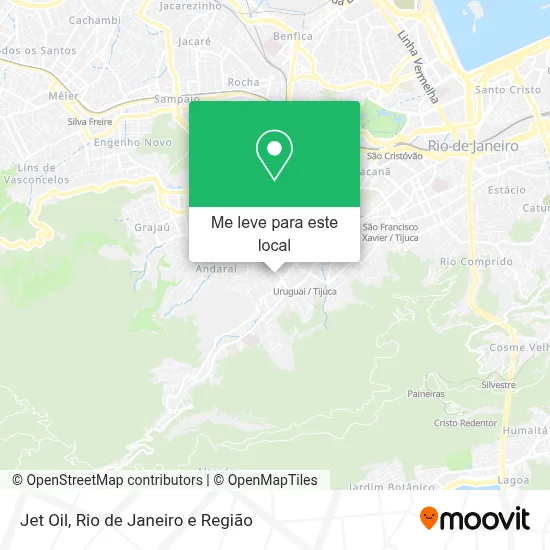 Jet Oil mapa