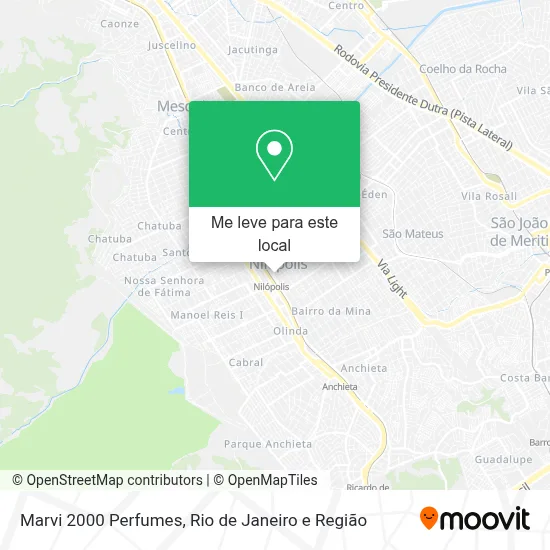 Marvi 2000 Perfumes mapa
