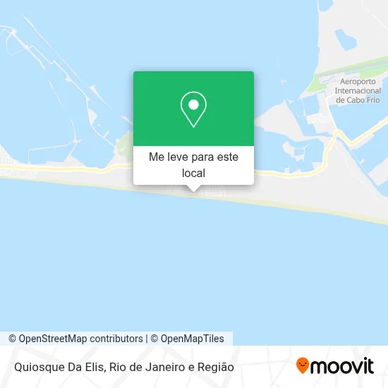 Quiosque Da Elis mapa