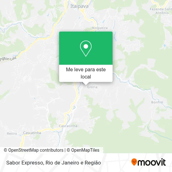 Sabor Expresso mapa