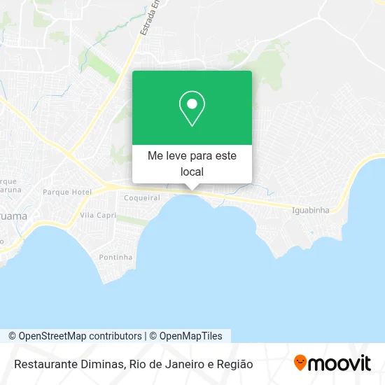 Restaurante Diminas mapa
