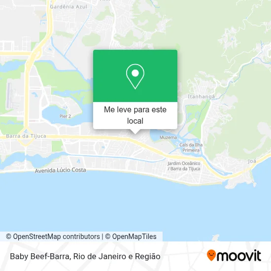 Baby Beef-Barra mapa