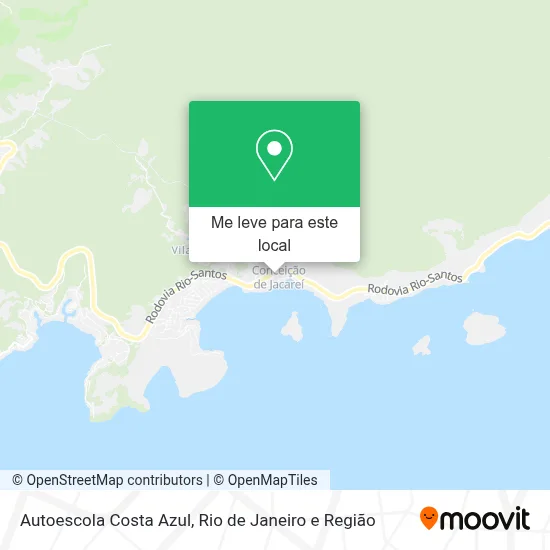Autoescola Costa Azul mapa