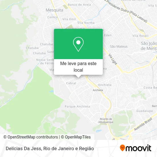 Delícias Da Jess mapa