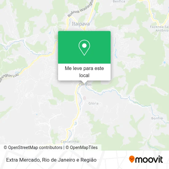 Extra Mercado mapa