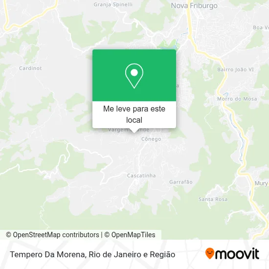 Tempero Da Morena mapa