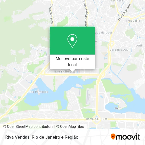 Riva Vendas mapa