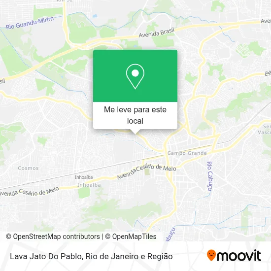 Lava Jato Do Pablo mapa
