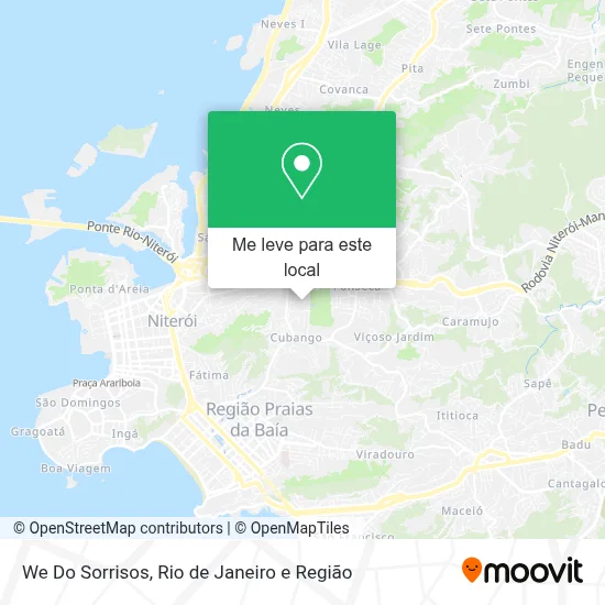 We Do Sorrisos mapa