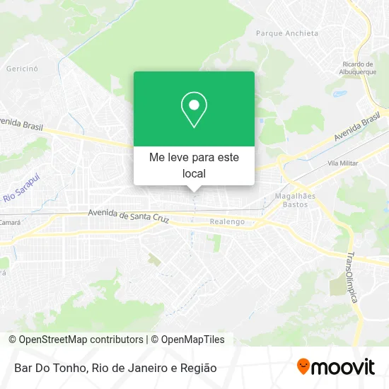 Bar Do Tonho mapa