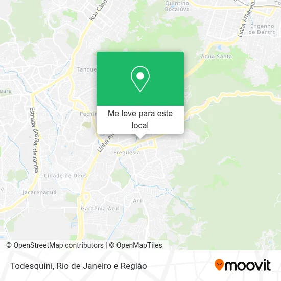 Todesquini mapa