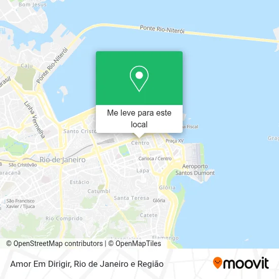 Amor Em Dirigir mapa