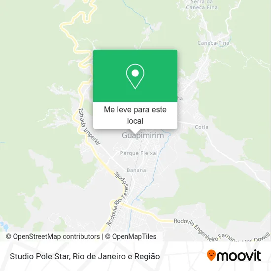 Studio Pole Star mapa