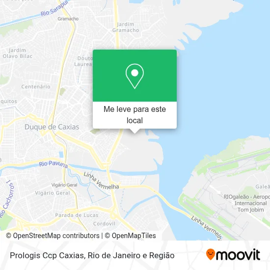 Prologis Ccp Caxias mapa