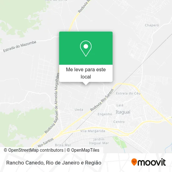 Rancho Canedo mapa