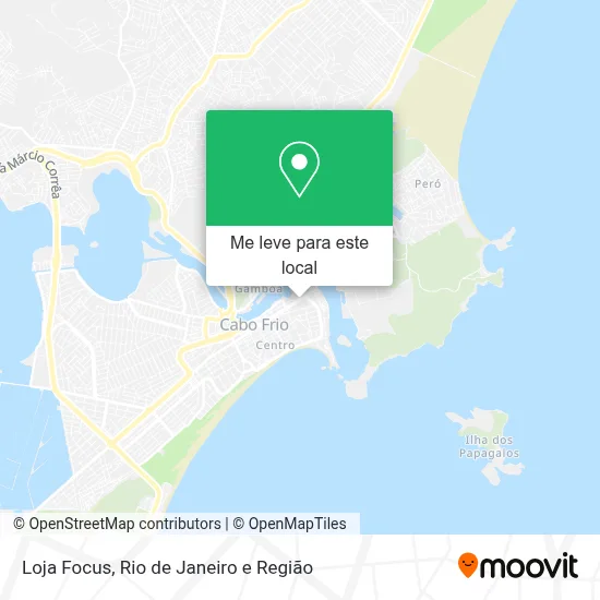 Loja Focus mapa