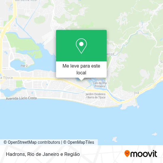 Hadrons mapa