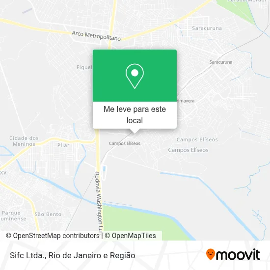 Sifc Ltda. mapa