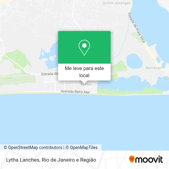 Lytha Lanches mapa