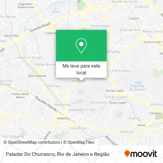 Paladar Do Churrasco mapa