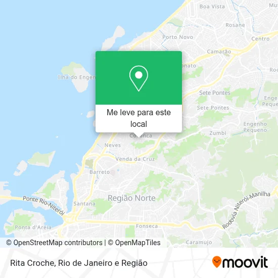 Rita Croche mapa