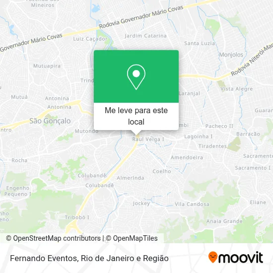 Fernando Eventos mapa