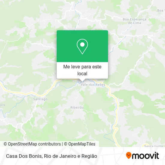 Casa Dos Bonis mapa