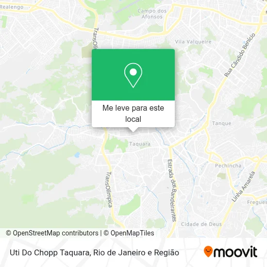 Uti Do Chopp Taquara mapa