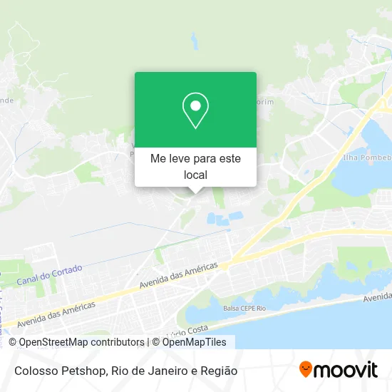 Colosso Petshop mapa