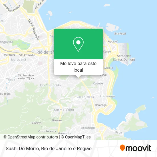 Sushi Do Morro mapa