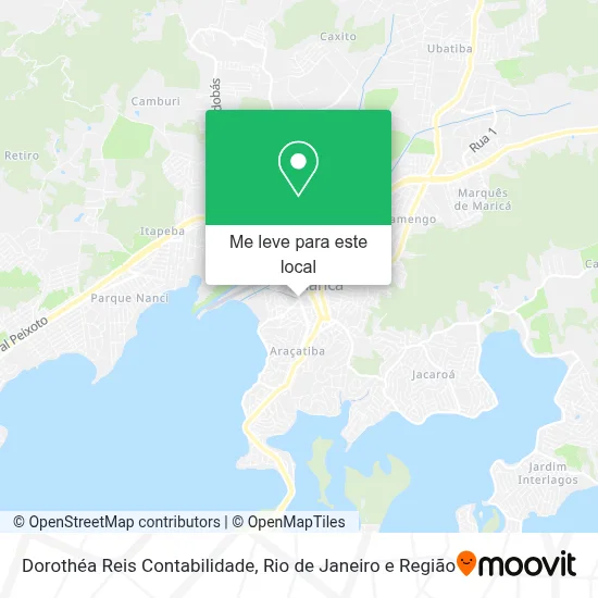 Dorothéa Reis Contabilidade mapa