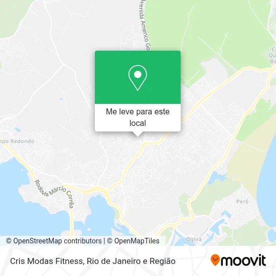 Cris Modas Fitness mapa