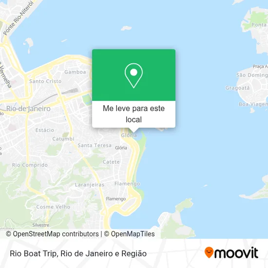Rio Boat Trip mapa