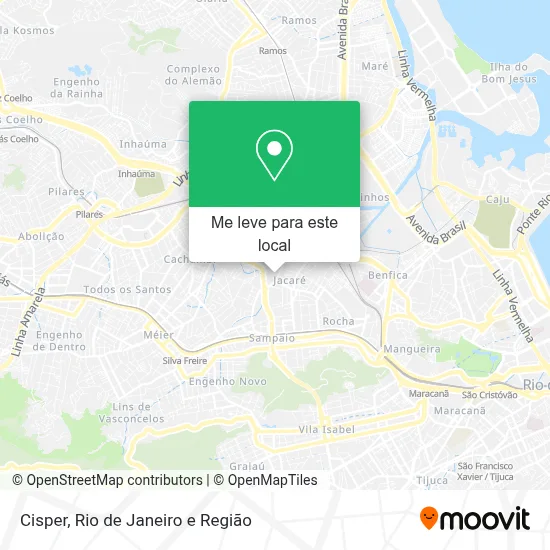 Cisper mapa