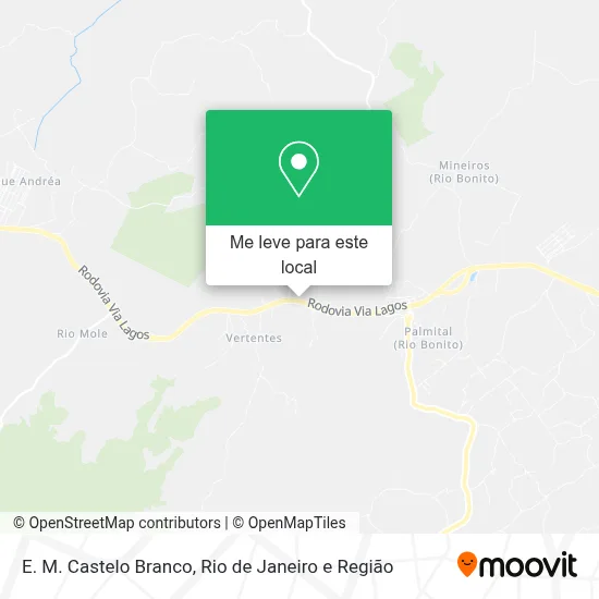 E. M. Castelo Branco mapa
