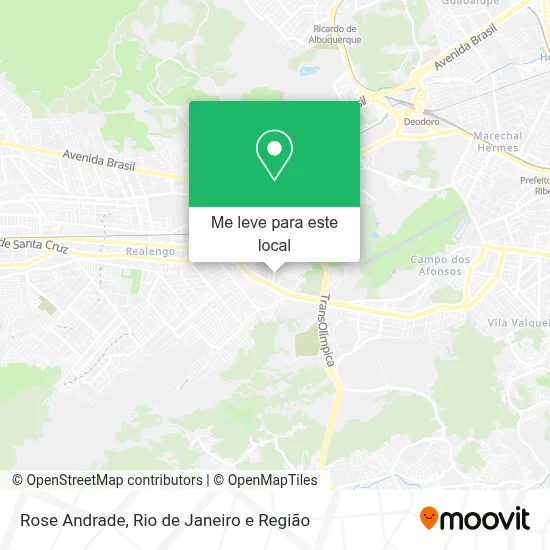 Rose Andrade mapa
