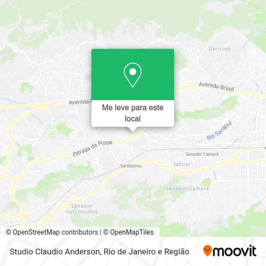 Studio Claudio Anderson mapa