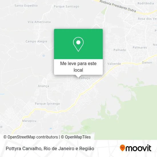 Pottyra Carvalho mapa