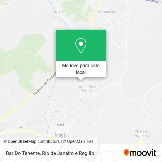Bar Do Tenente mapa