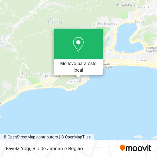 Favela Yogi mapa