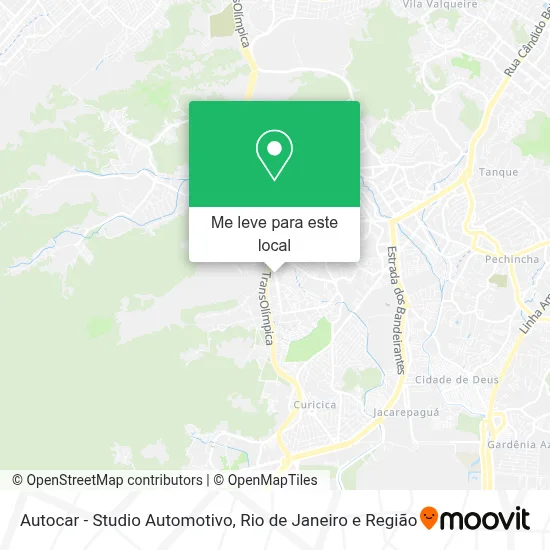 Autocar - Studio Automotivo mapa