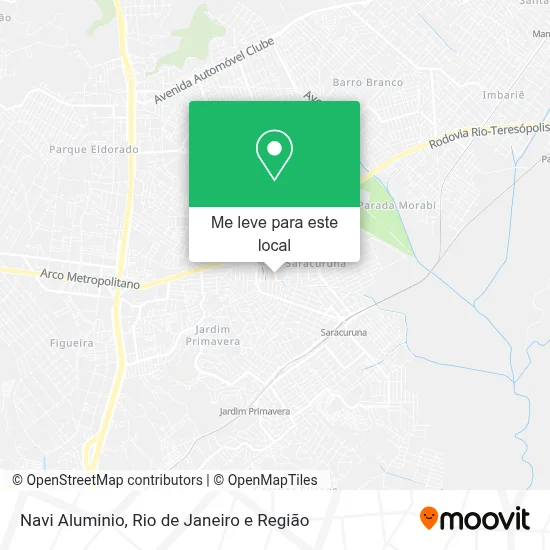 Navi Aluminio mapa