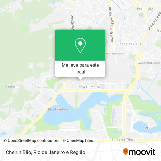 Cheirin Bão mapa