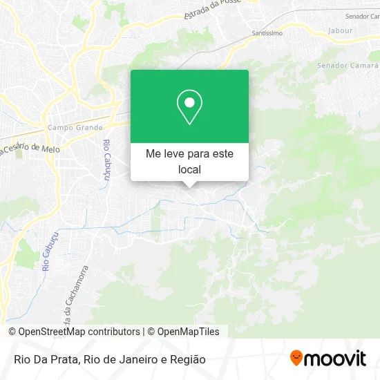 Rio Da Prata mapa
